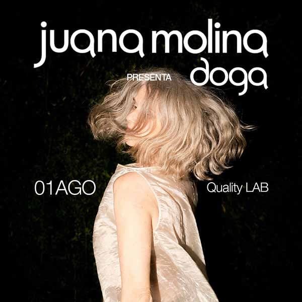 Flyer de Juana Molina