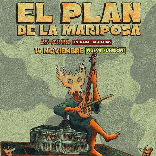 Flyer de El Plan de la Mariposa