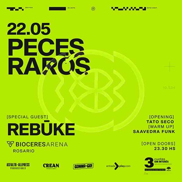 Flyer de Peces Raros