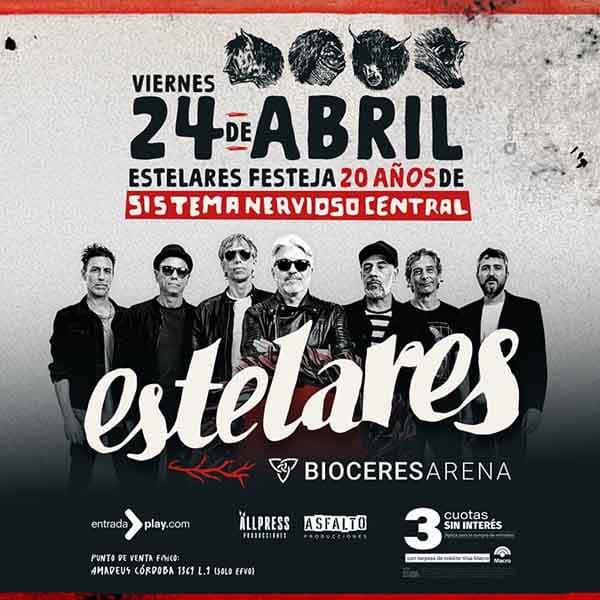 Flyer de Estelares