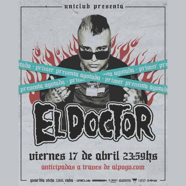 Flyer de El Doctor
