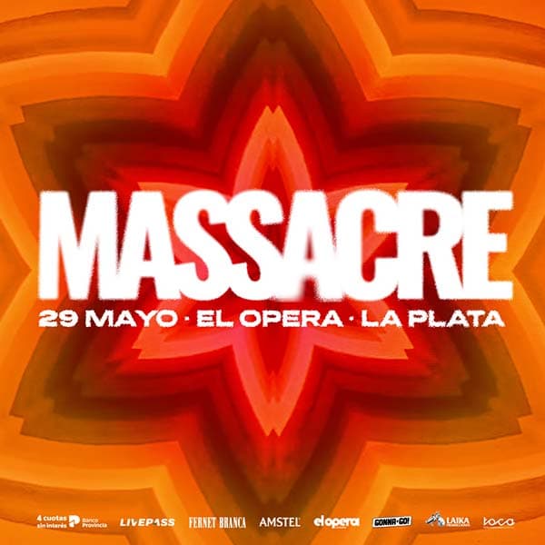 Flyer de Massacre