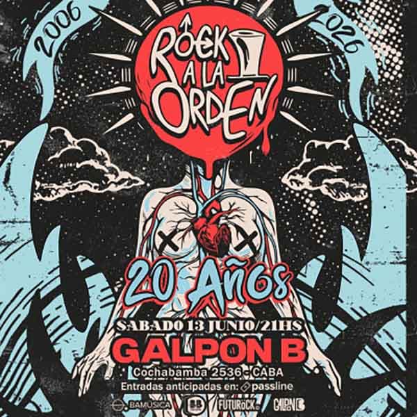 Flyer de Rock a la Orden