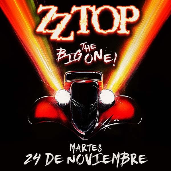 Flyer de ZZ Top