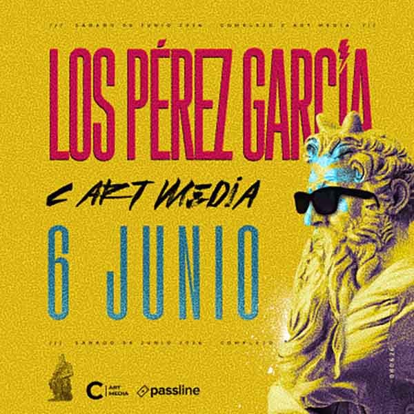 Flyer de Los Pérez García