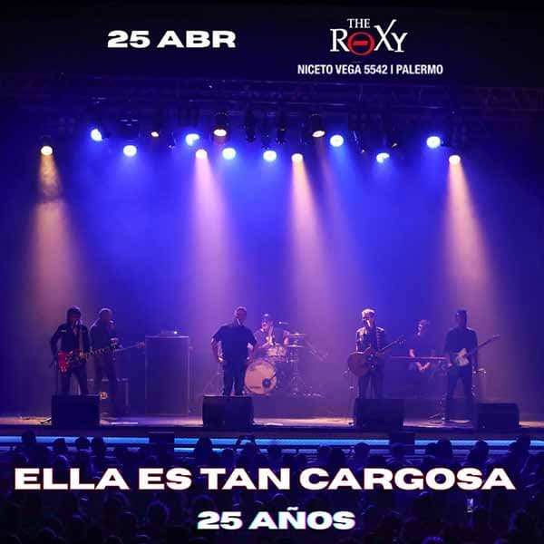Flyer de Ella Es Tan Cargosa