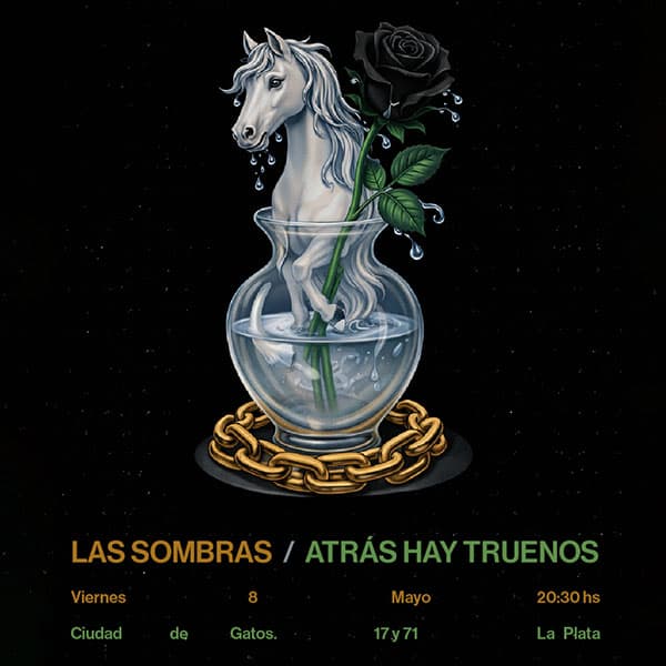 Flyer de Las Sombras, Atrás Hay Truenos