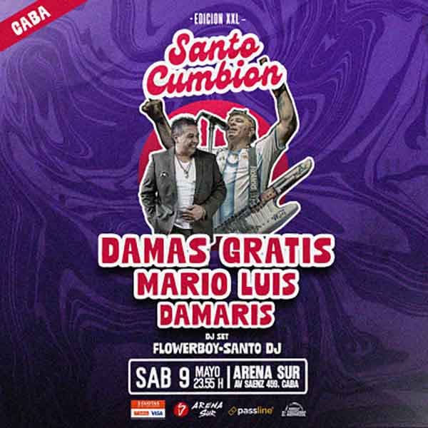 Flyer de Santo Cumbión