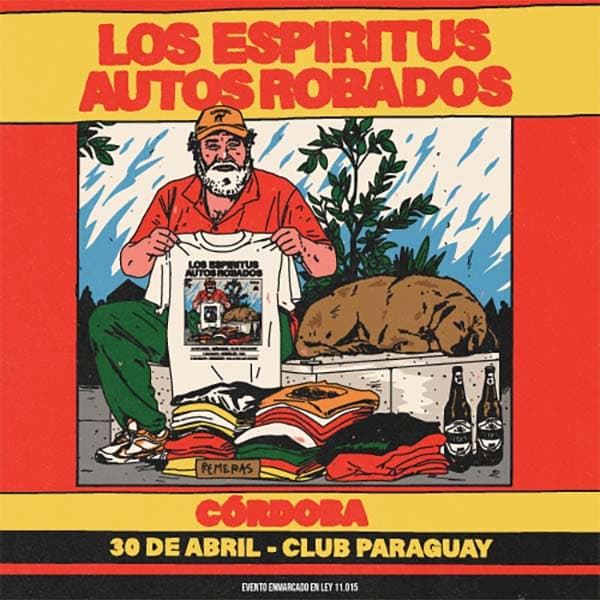 Flyer de Los Espíritus, Autos Robados
