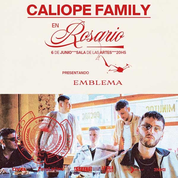 Flyer de Caliope Family