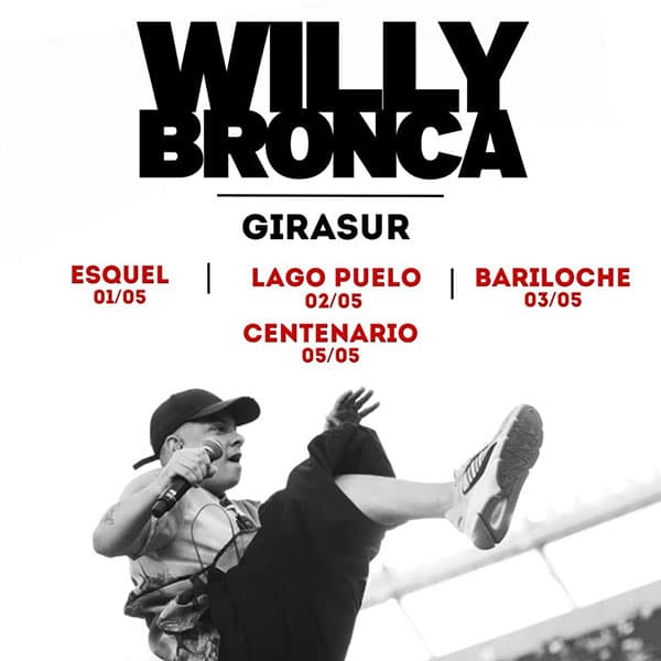 Flyer de Willy Bronca