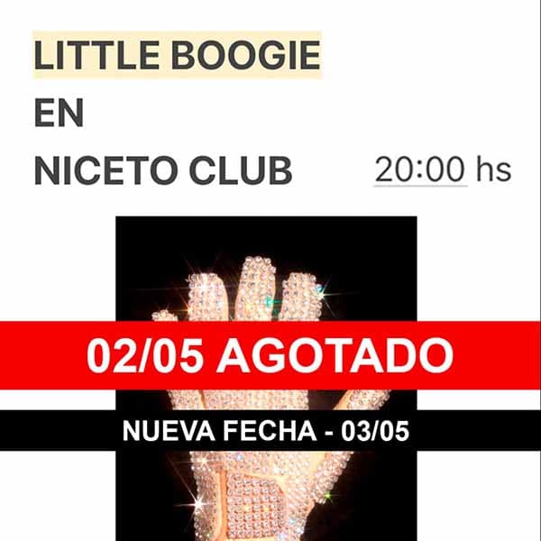Flyer de Little Boogie