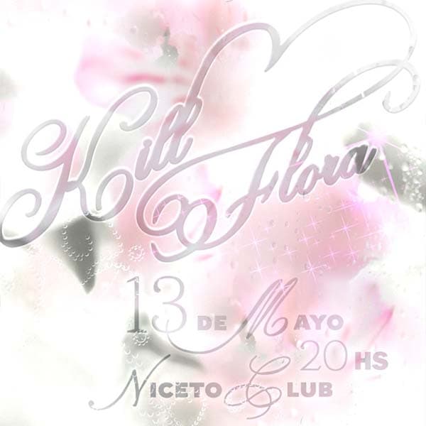 Flyer de Kill Flora