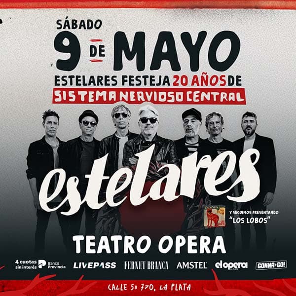 Flyer de Estelares