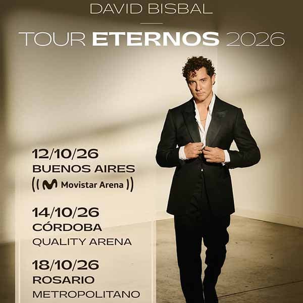 Flyer de David Bisbal