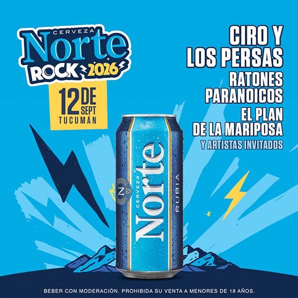 Flyer de Norte Rock