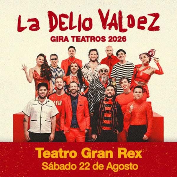 Flyer de La Delio Valdez