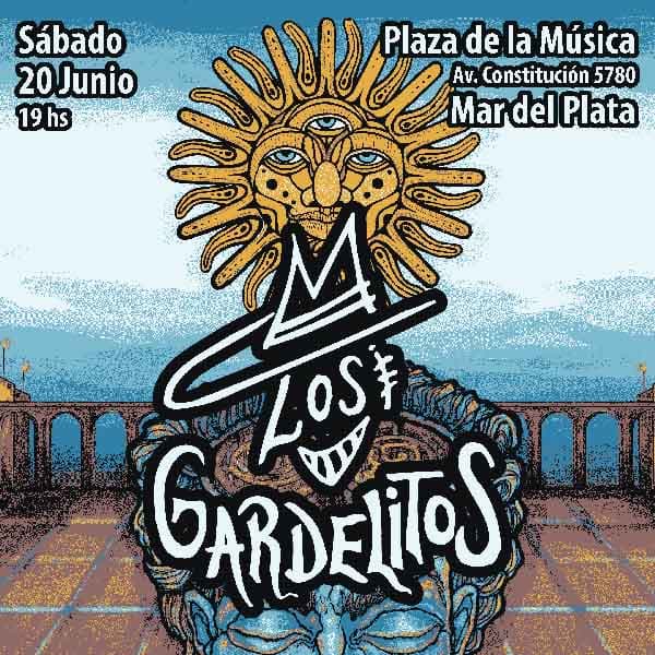 Flyer de Los Gardelitos