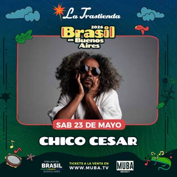 Flyer de Chico César