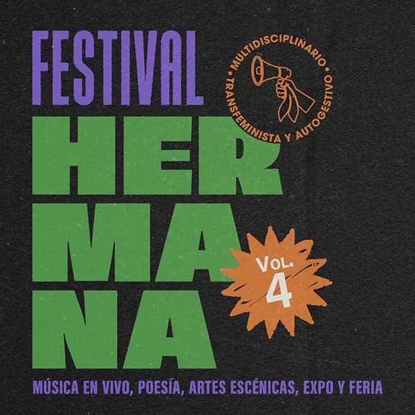 Flyer de Festival Hermana