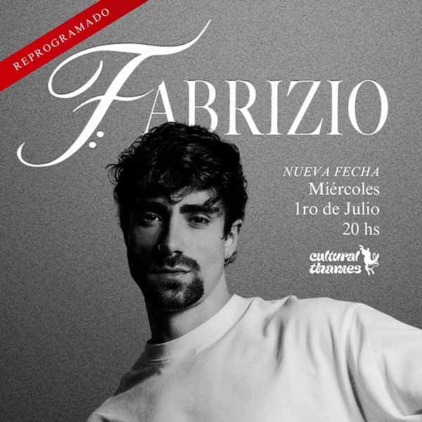 Flyer de Fabrizio