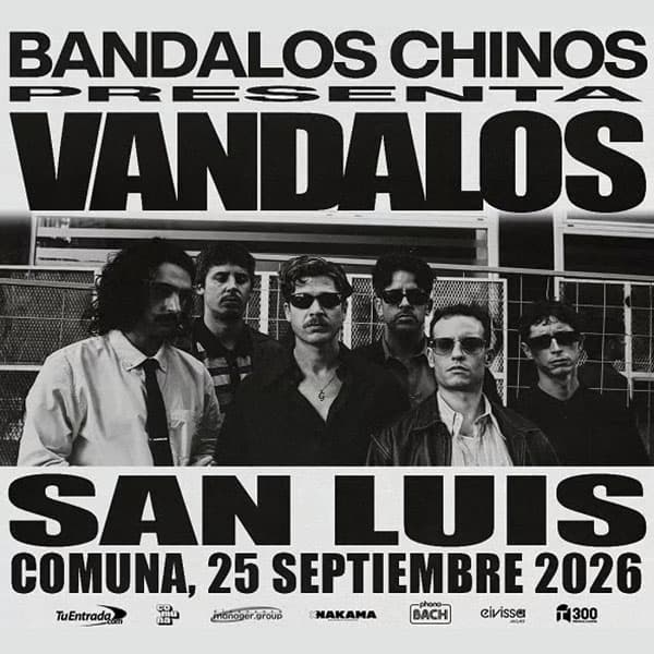 Flyer de Bandalos Chinos