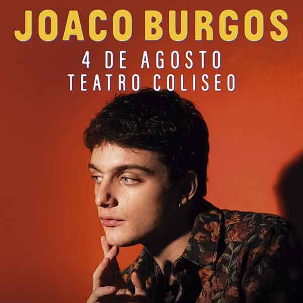 Flyer de Joaco Burgos