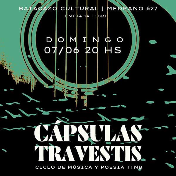 Flyer de Cápsulas Travestis
