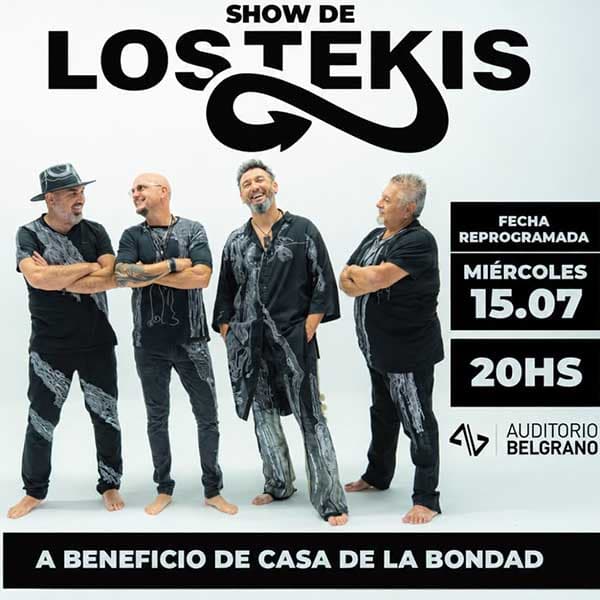 Flyer de Los Tekis