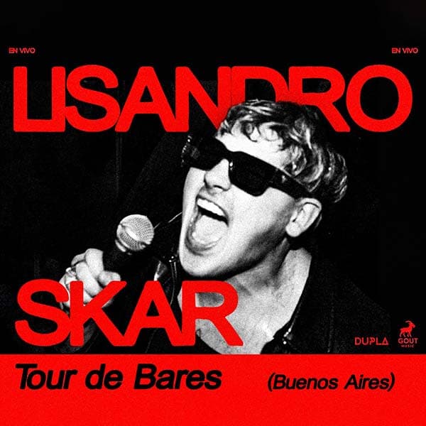 Flyer de Lisandro Skar
