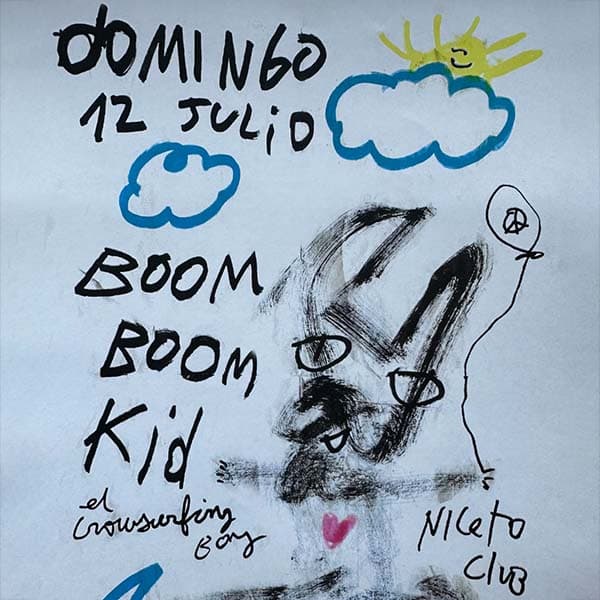 Flyer de boom boom kid
