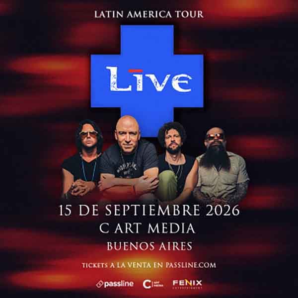 Flyer de Live