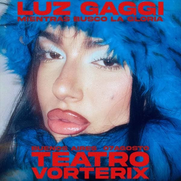 Flyer de Luz Gaggi