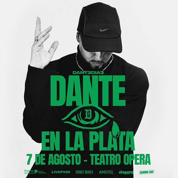 Flyer de Dante Spinetta