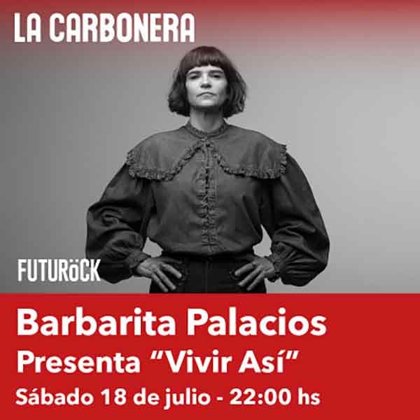 Flyer de Barbarita Palacios