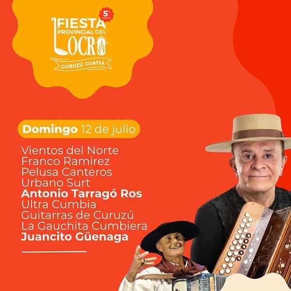 Flyer de Fiesta Provincial del Locro