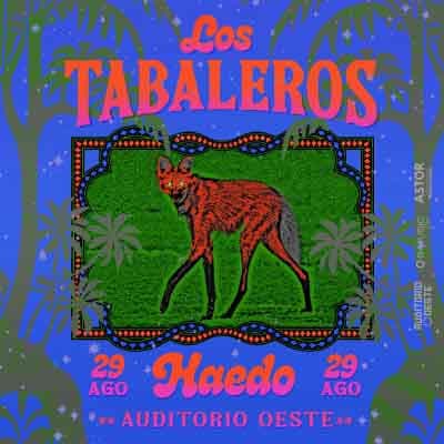 Flyer de Los Tabaleros