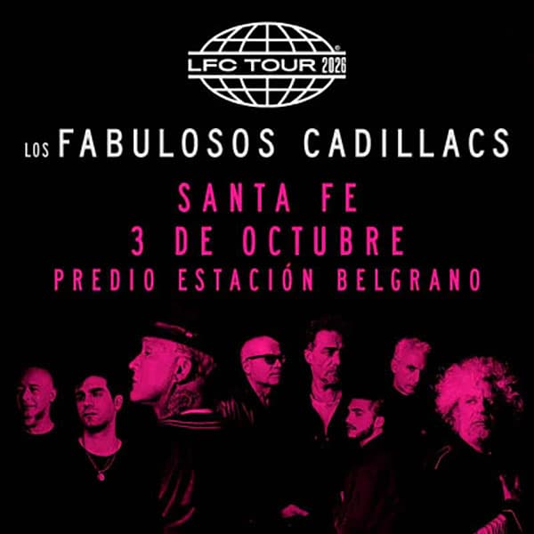 Flyer de Los Fabulosos Cadillacs