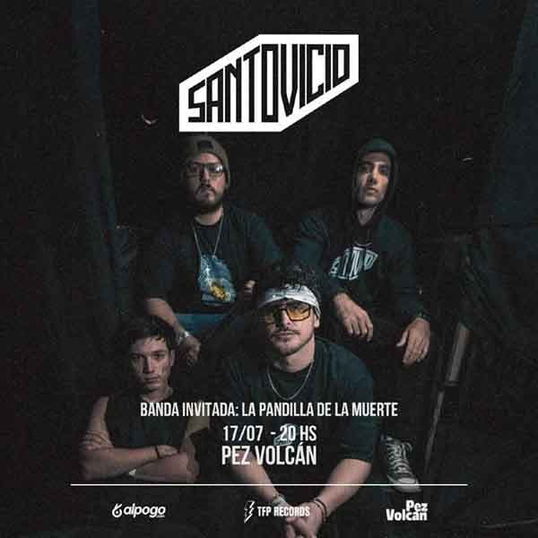 Flyer de Santo Vicio