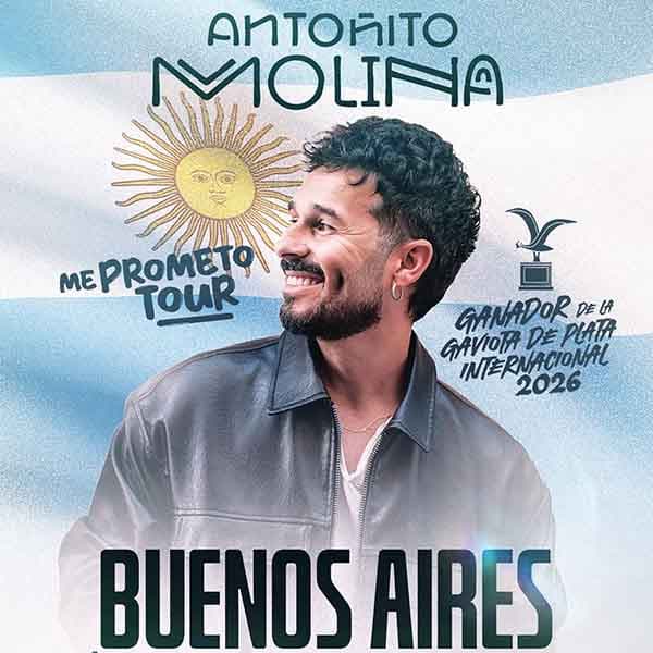 Flyer de Antoñito Molina