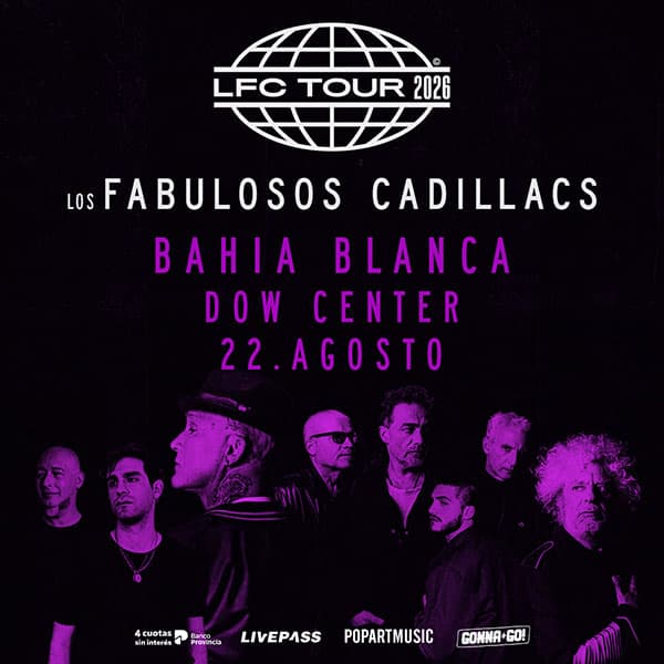 Flyer de Los Fabulosos Cadillacs