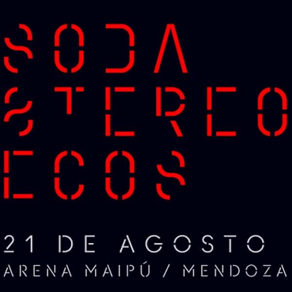 Flyer de Soda Stereo
