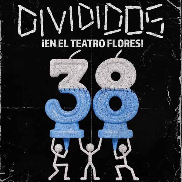 Flyer de Divididos