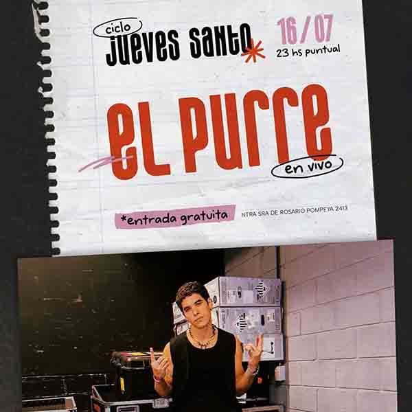 Flyer de El Purre