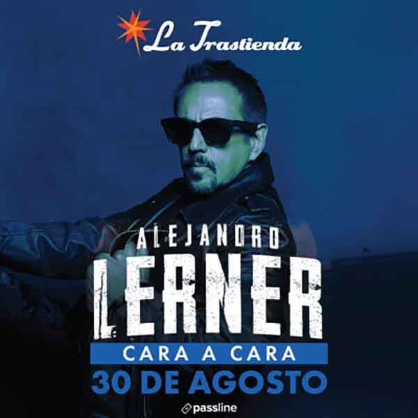 Flyer de Alejandro Lerner