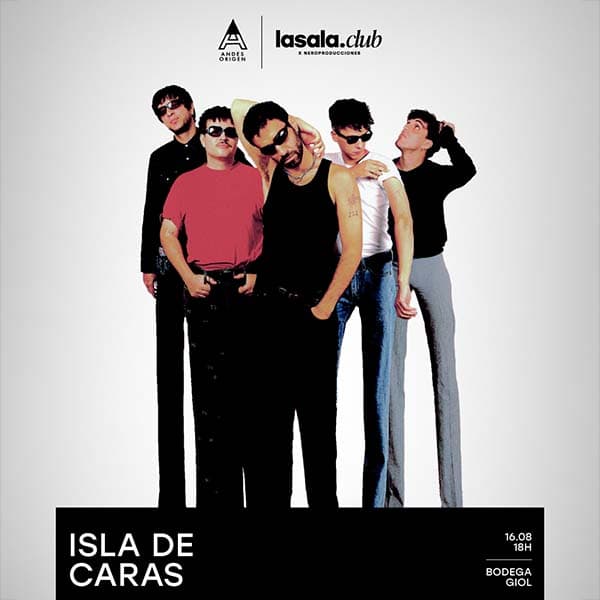 Flyer de Isla de Caras
