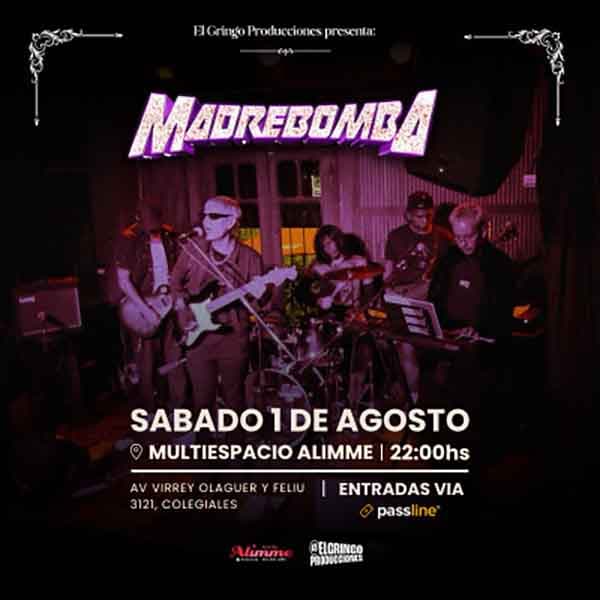 Flyer de Madrebomba