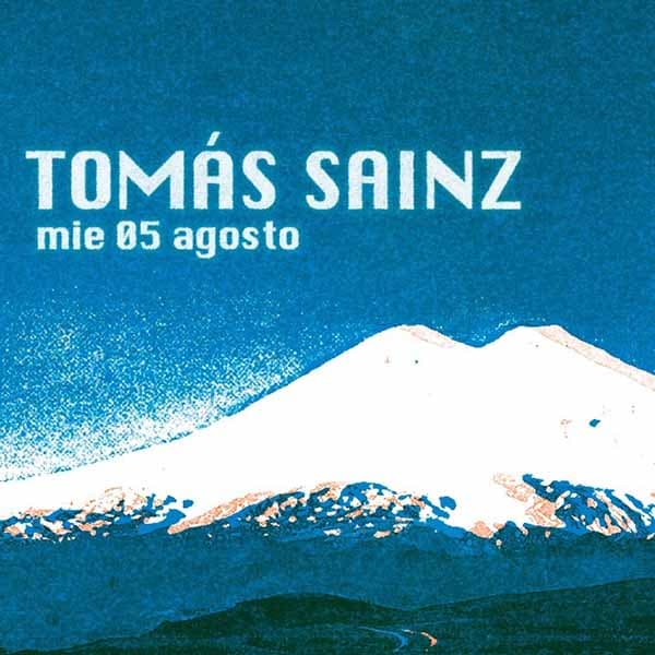 Flyer de Tomás Sainz