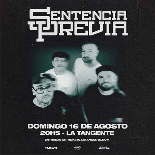 Flyer de Sentencia Previa