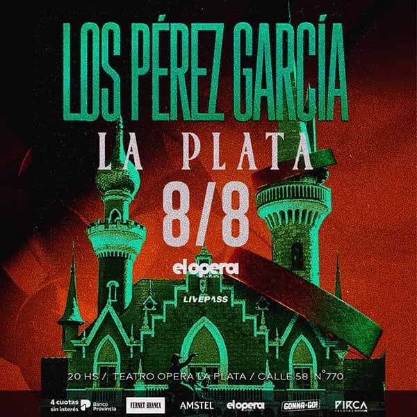 Flyer de Los Pérez García